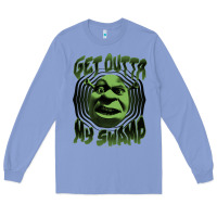 Colony Blue Shrek Get Outta My Swamp Long Sleeve Tee - tuanDangUi