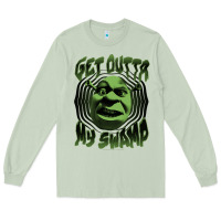 Matcha Shrek Get Outta My Swamp Long Sleeve Tee - tuanDangUi