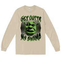 Mushroom Shrek Get Outta My Swamp Long Sleeve Tee - tuanDangUi