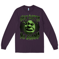 Plum Shrek Get Outta My Swamp Long Sleeve Tee - tuanDangUi
