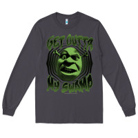 Smoke Shrek Get Outta My Swamp Long Sleeve Tee - tuanDangUi