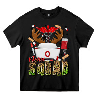 Black nurse squad Heavy Core Tee - MaliasSmallBusiness