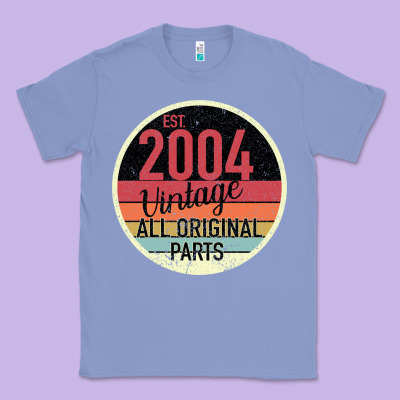 15th Birthday Gift Vintage 2004 Classic Tee Designed By Bettercallsaul