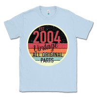 Dusty Blue 15th Birthday gift Vintage 2004 Classic Tee - Bettercallsaul