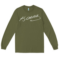 Army Green mustafa kemal ataturk Long Sleeve Tee - tuanDangUi