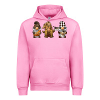 Fuchsia Pink coffee gnomes Urban Hoodie - BarkalooDesign