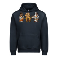 Navy coffee gnomes Urban Hoodie - BarkalooDesign