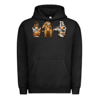 Pigment Black coffee gnomes Urban Hoodie - BarkalooDesign
