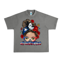 Tornado Puerto Rico messy bun Urban Heavy Tee - NancyCooperArtShop