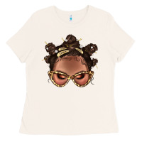 Bone Afro Bantu Knots Hairstyles Messy Bun With Clasp Bbs  2 Ladies Tee - BundleAndBundleShop