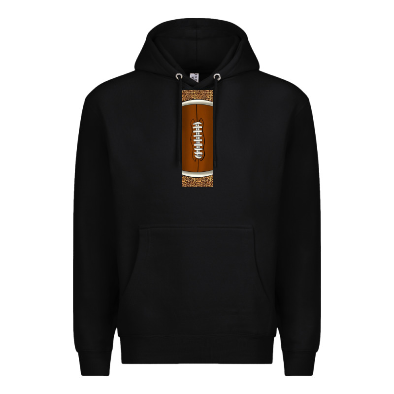American Football With Leopard Pen Wraps Premium Hoodie by BundleAndBundleShop | Teevron