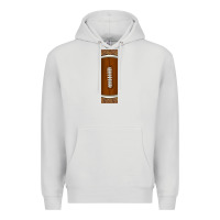 Dove Grey american football with leopard pen wraps Premium Hoodie - BundleAndBundleShop