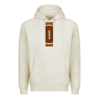 Oatmeal Heather american football with leopard pen wraps Premium Hoodie - BundleAndBundleShop