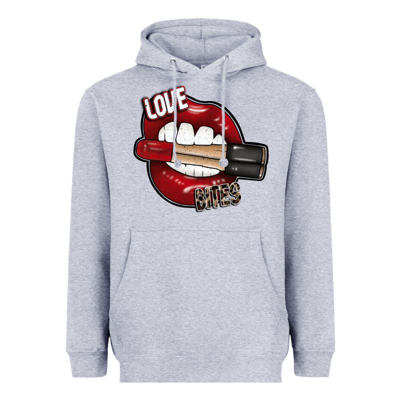 Love Bites Heavyweight Hoodie by SublimationCraftShop | Teevron