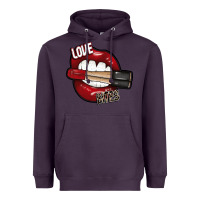 Plum Love Bites Heavyweight Hoodie - SublimationCraftShop