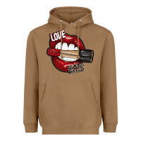 Toasted Coconut Love Bites Heavyweight Hoodie - SublimationCraftShop