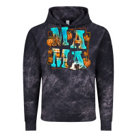 Cloud Black Fall Mama Vintage Hoodie - texasbilliewilder