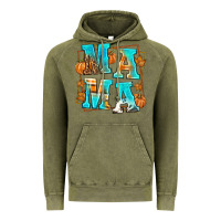 Vintage Olive Fall Mama Vintage Hoodie - texasbilliewilder