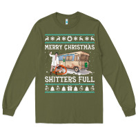 Army Green merry christmas shitters full Long Sleeve Tee - tuanDangUi