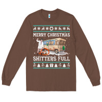 Chestnut merry christmas shitters full Long Sleeve Tee - tuanDangUi