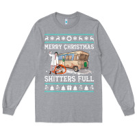 Heather Grey merry christmas shitters full Long Sleeve Tee - tuanDangUi