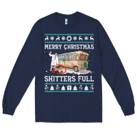 Navy merry christmas shitters full Long Sleeve Tee - tuanDangUi