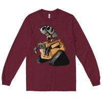 Burgundy wall e Long Sleeve Tee - tuanDangUi