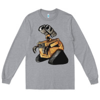 Heather Grey wall e Long Sleeve Tee - tuanDangUi