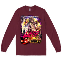 Burgundy wolfcop Long Sleeve Tee - tuanDangUi