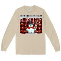 Mushroom christmas snowman tumbler Long Sleeve Tee - Jasminsmagicworld
