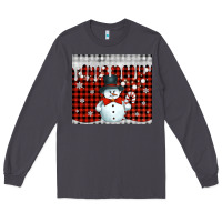 Smoke christmas snowman tumbler Long Sleeve Tee - Jasminsmagicworld