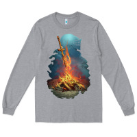 Heather Grey Limited Edition Dark Souls Long Sleeve Tee - tuanDangUi