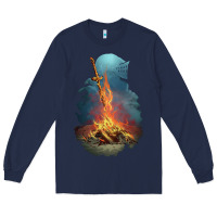 Navy Limited Edition Dark Souls Long Sleeve Tee - tuanDangUi