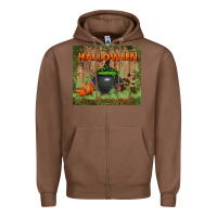 Chestnut halloween tumbler Zipper Hoodie - BundleAndBundleShop