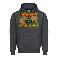 Smoke halloween tumbler Zipper Hoodie - BundleAndBundleShop