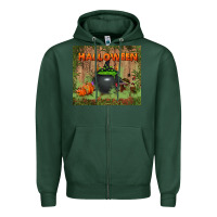 Sports Green halloween tumbler Zipper Hoodie - BundleAndBundleShop