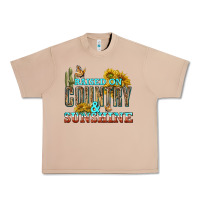 Burro Raised on Country and Sunshine Urban Heavy Tee - texasbilliewilder