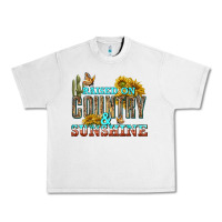 Lunar Rock Raised on Country and Sunshine Urban Heavy Tee - texasbilliewilder