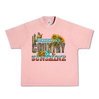 Salmon Raised on Country and Sunshine Urban Heavy Tee - texasbilliewilder