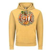 Vintage Mustard Fall with Background Vintage Hoodie - texasbilliewilder