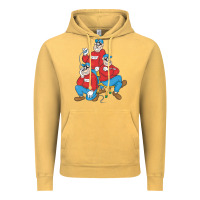 Vintage Mustard beagle boys Vintage Hoodie - tuanDangUi