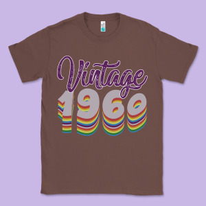 Vintage 1960 Classic Tee Designed By Bettercallsaul
