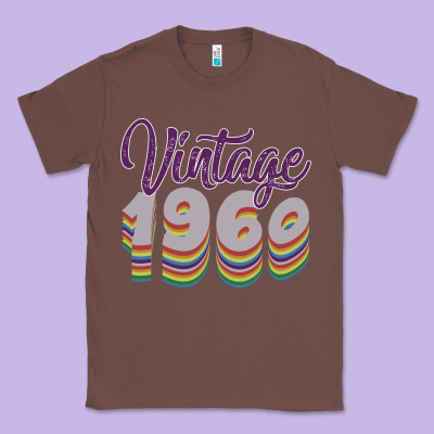 Vintage 1960 Classic Tee Designed By Bettercallsaul