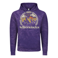 Cloud Purple Adirondacks Mountains New York Vintage Hiking Camp Vintage Hoodie - tuanDangUi