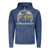 Vintage Denim Adirondacks Mountains New York Vintage Hiking Camp Vintage Hoodie - tuanDangUi