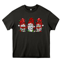 Asphalt gnome with christmas lights Heavy Core Tee - JahusDesignShop