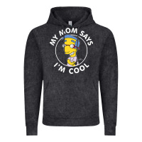 Vintage Black The Simpsons Milhouse My Mom Says I'm Cool V1 Vintage Hoodie - tuanDangUi