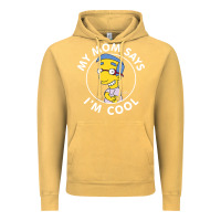 Vintage Mustard The Simpsons Milhouse My Mom Says I'm Cool V1 Vintage Hoodie - tuanDangUi