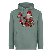 Sage Love Gnome Heavyweight Hoodie - SublimationCraftShop