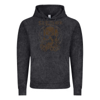 Vintage Black Seether Octoskull Vintage Hoodie - tuanDangUi